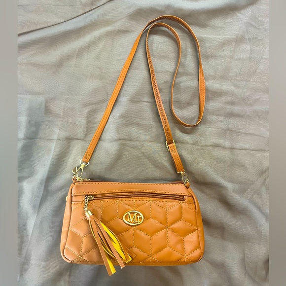 MT Handbags - NWOT Camel Crossbody Bag